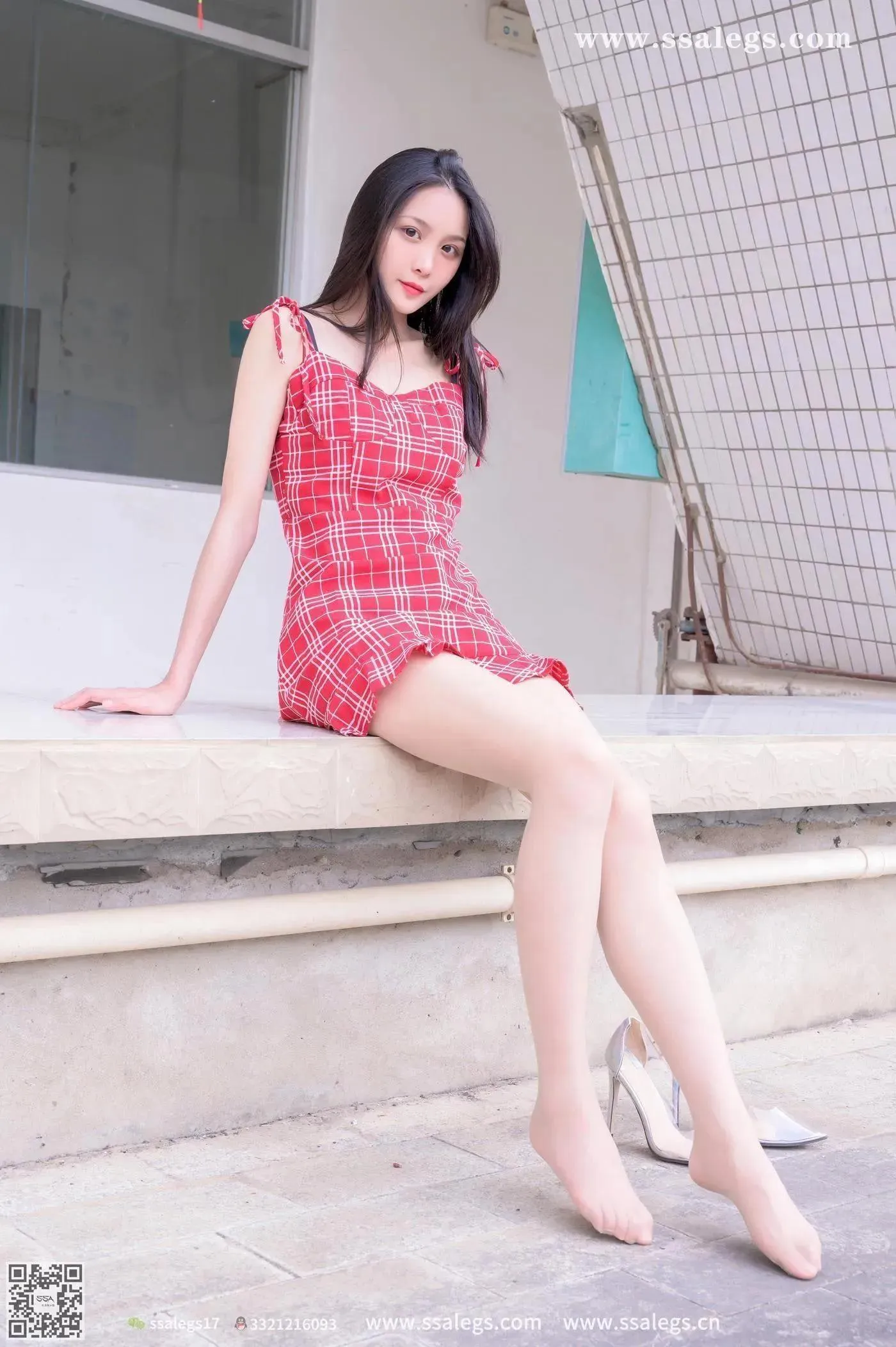[SSA丝社]超清写真 NO.379 君君小区花园的靓丽风景线[23] [49P]插图3